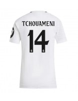 Real Madrid Aurelien Tchouameni #14 Kotipaita Naisten 2024-25 Lyhythihainen